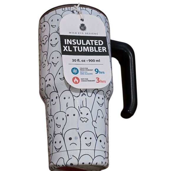 Wild Eye Designs Ghost Print Insulated XL Tumbler – 30 oz with tags - Picture 5 of 5